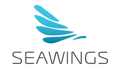 SEAWINGS logo white background